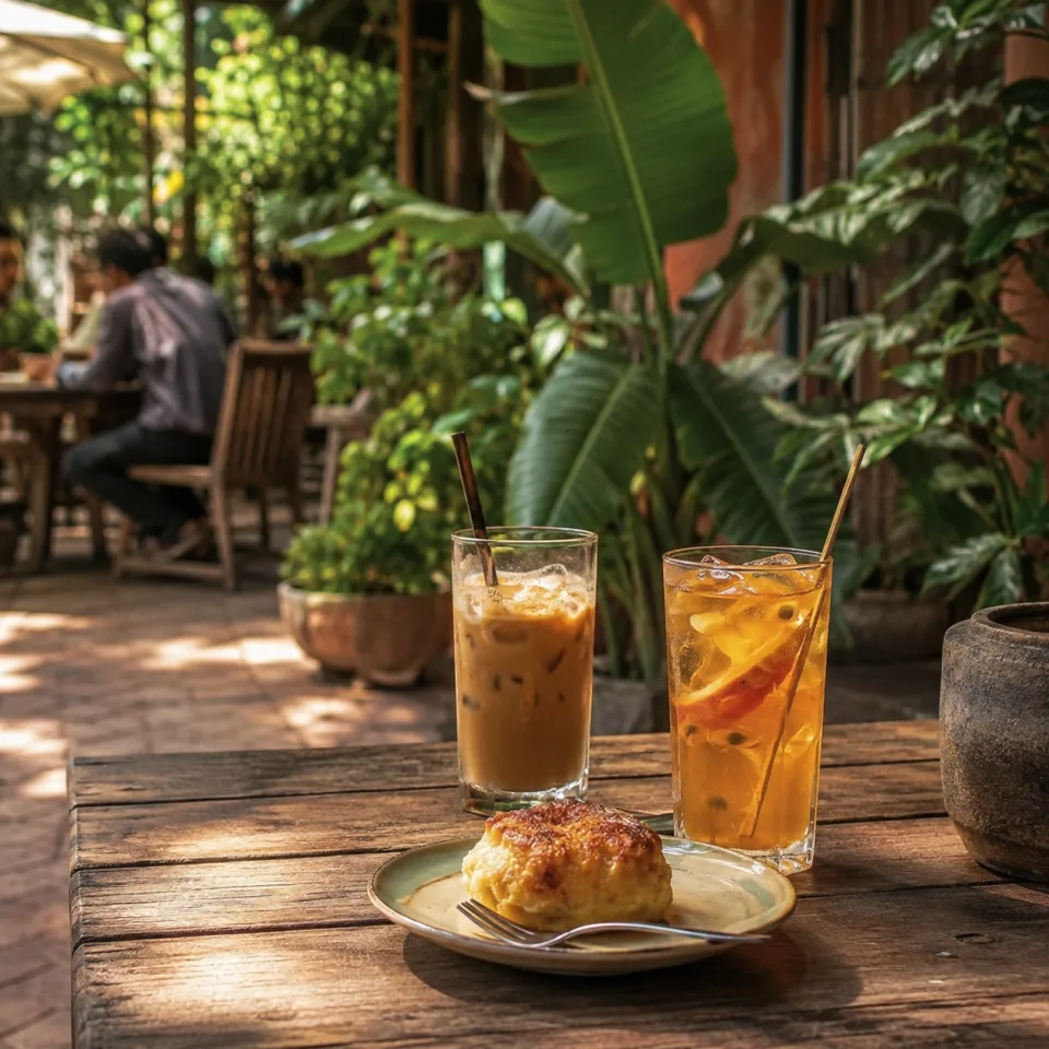 Bếp và nhân viên tại quán